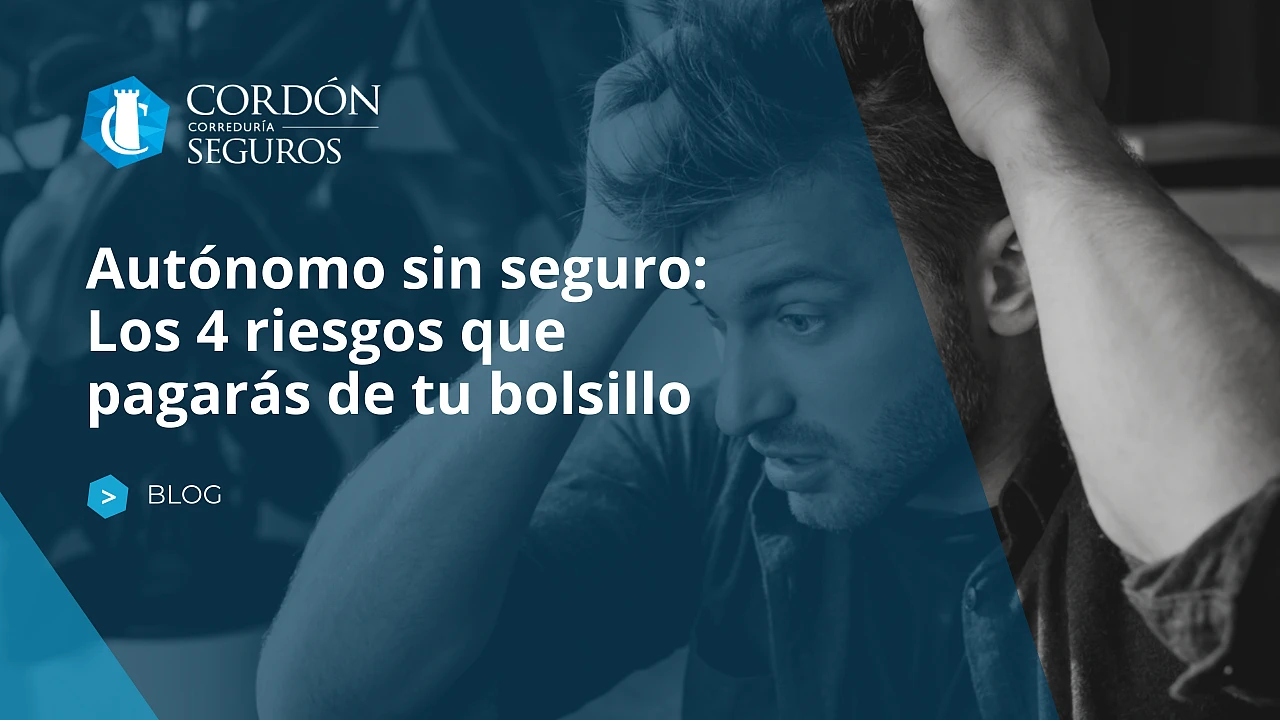 Autónomo sin seguro: Los 4 riesgos que pagarás de tu bolsillo