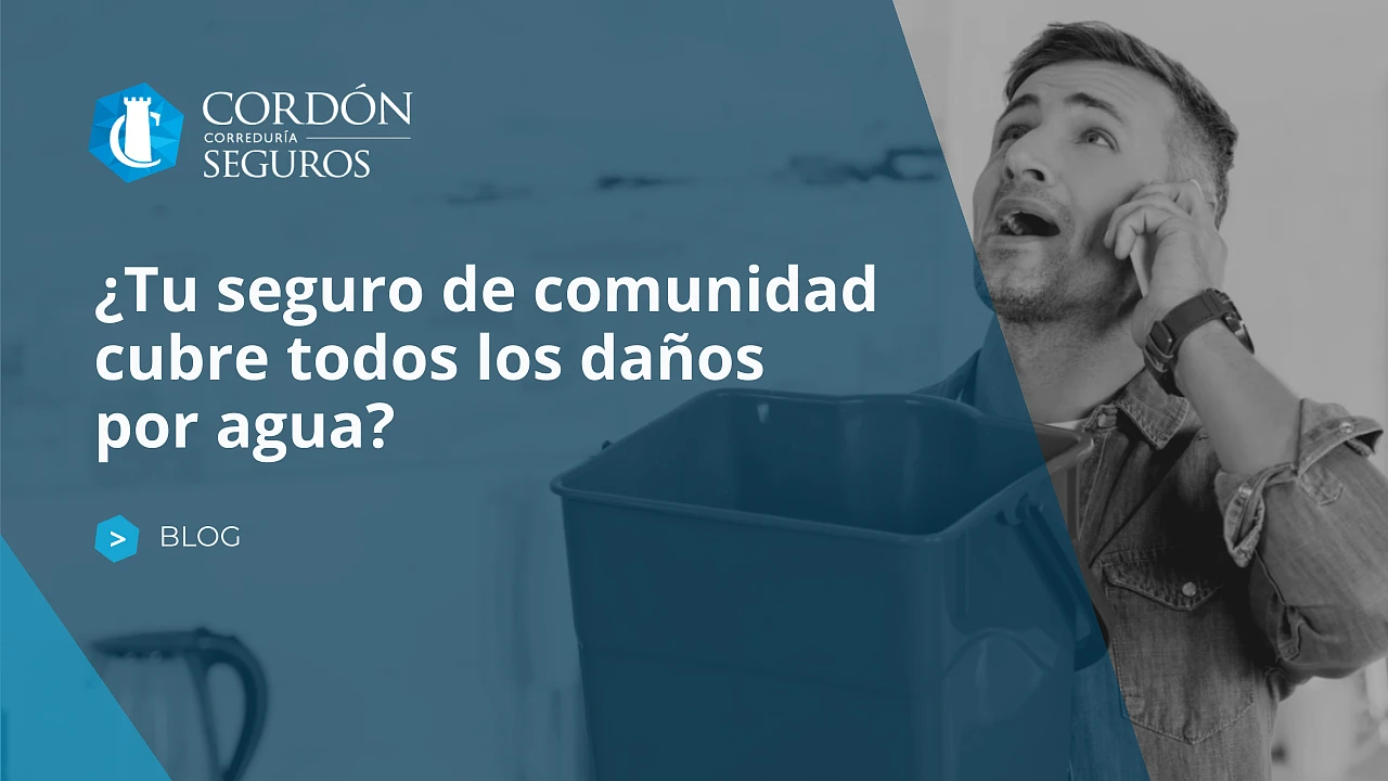 ¿Tu seguro de comunidad cubre todos los daños por agua?